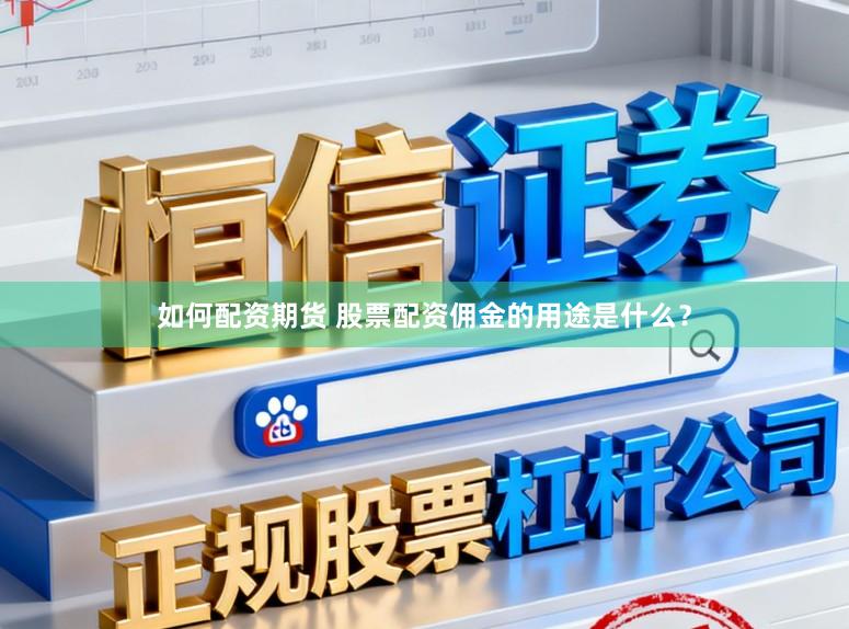 如何配资期货 股票配资佣金的用途是什么？
